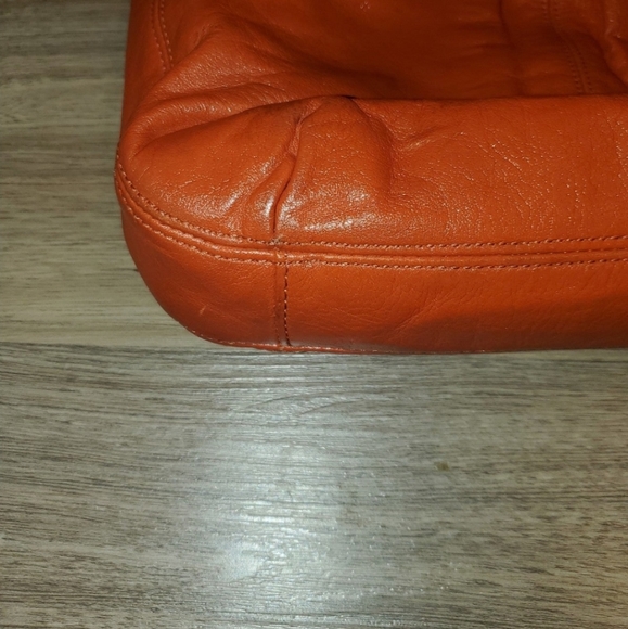 ORANGE COACH CROSSBODY PURSE & WALLET SET - Picture 3 of 15